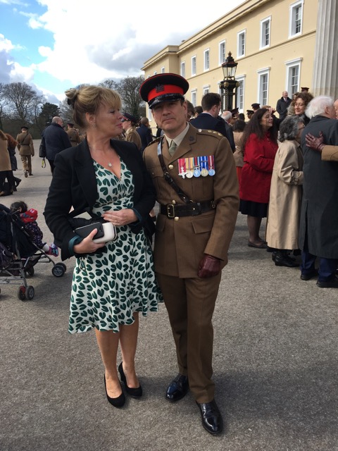 Bob's Commissioning at Sandhurst in early 2017