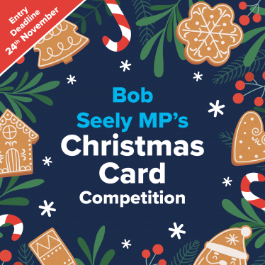 Christmas card competition graphic